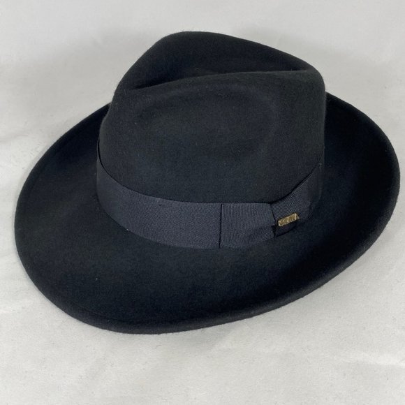 Scala Four Season Classico Crushable Pinch Front Fedora Hat - Picture 2 of 9